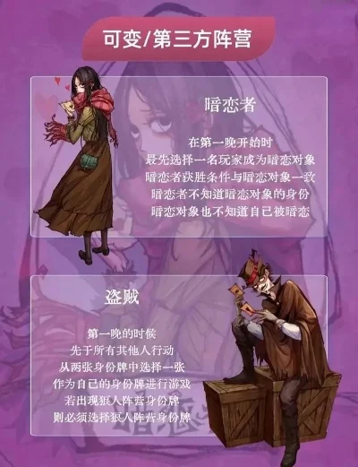 狼人杀攻略：暗恋者角色玩法与策略解析