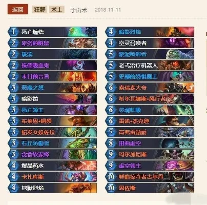 炉石传说教师系列卡组玩法解析：标准诅咒术、狂野快攻牧等策略推荐
